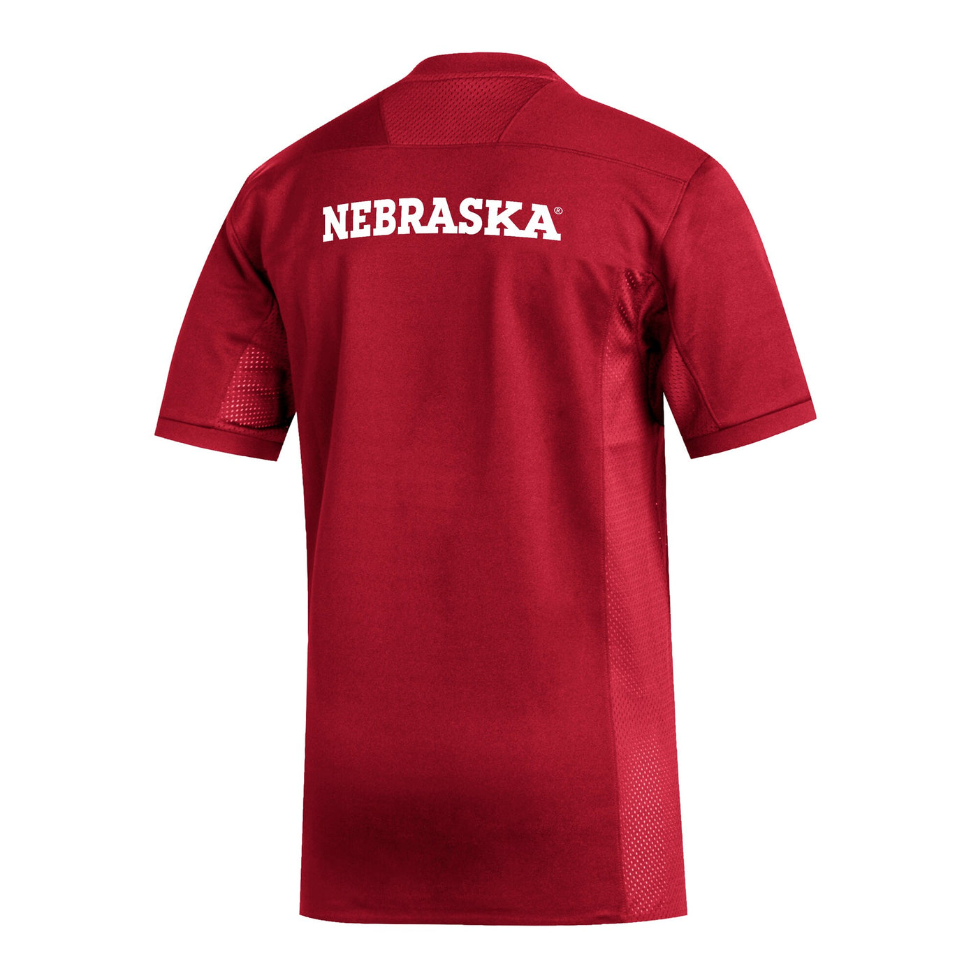 adidas #1 Scarlet Nebraska Huskers Replica Football Jersey