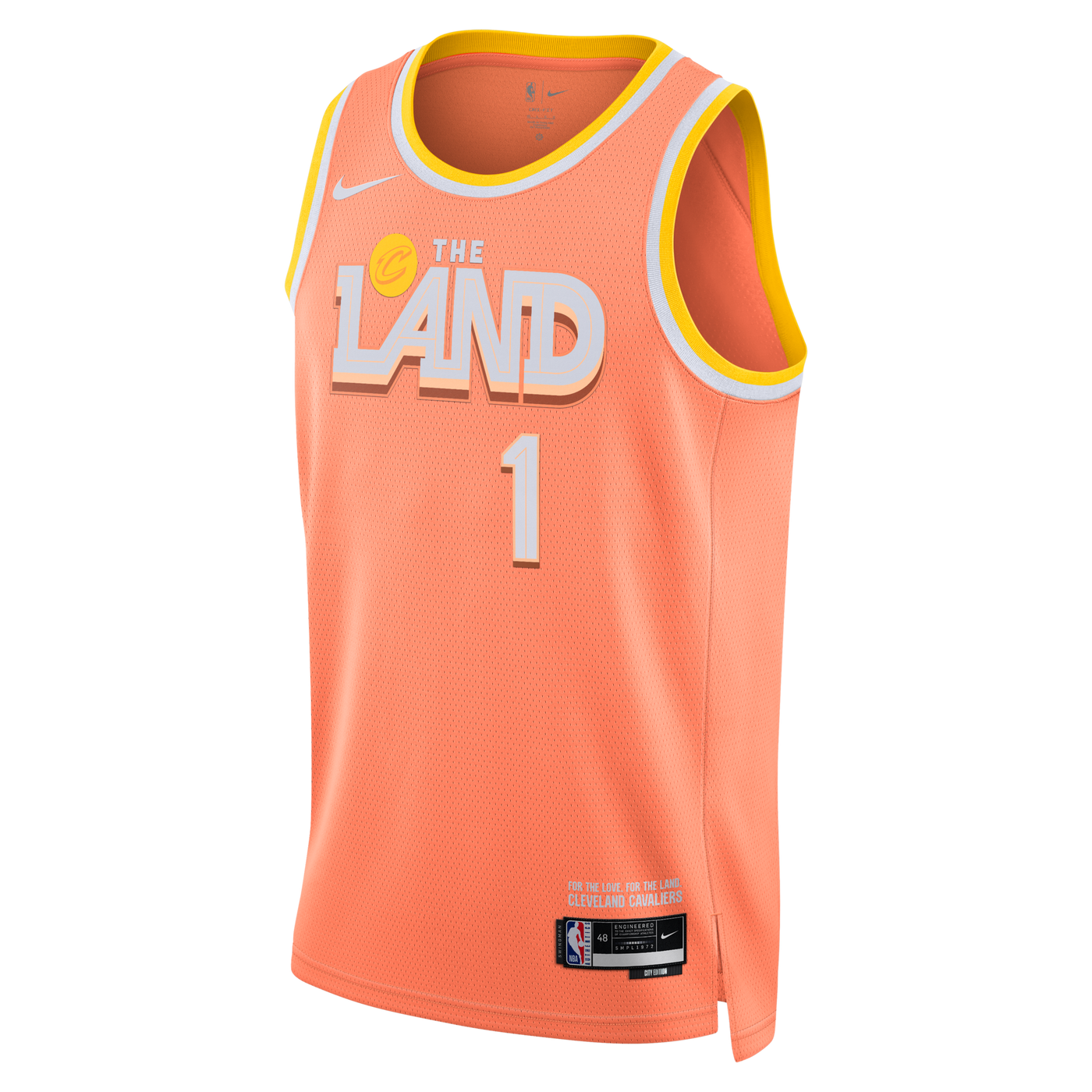 Nike Cleveland Cavaliers 2025/26 City Edition Swingman Jersey - Custom - - James Harden
