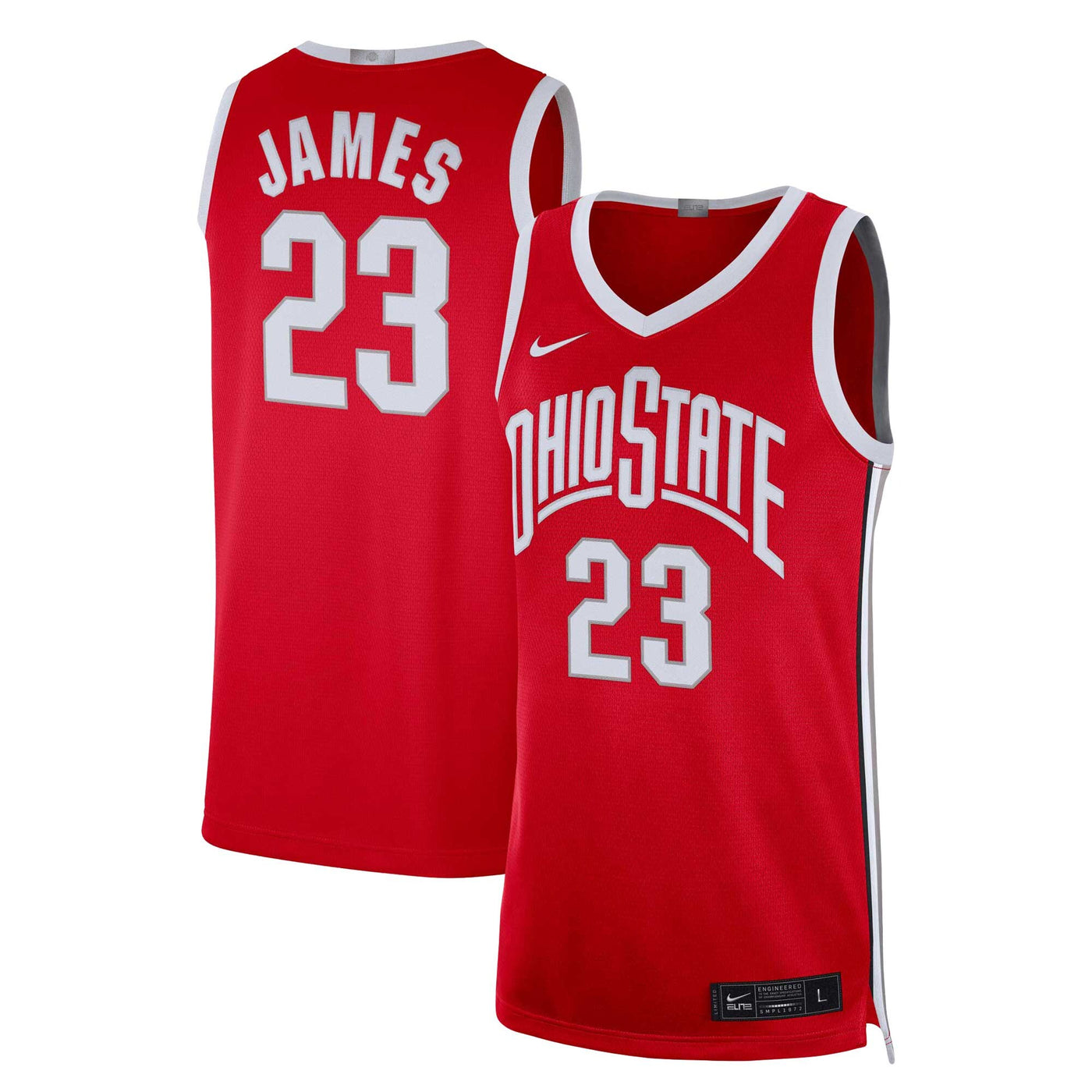NCAA Ohio College Basketball Jersey - Lebron James –