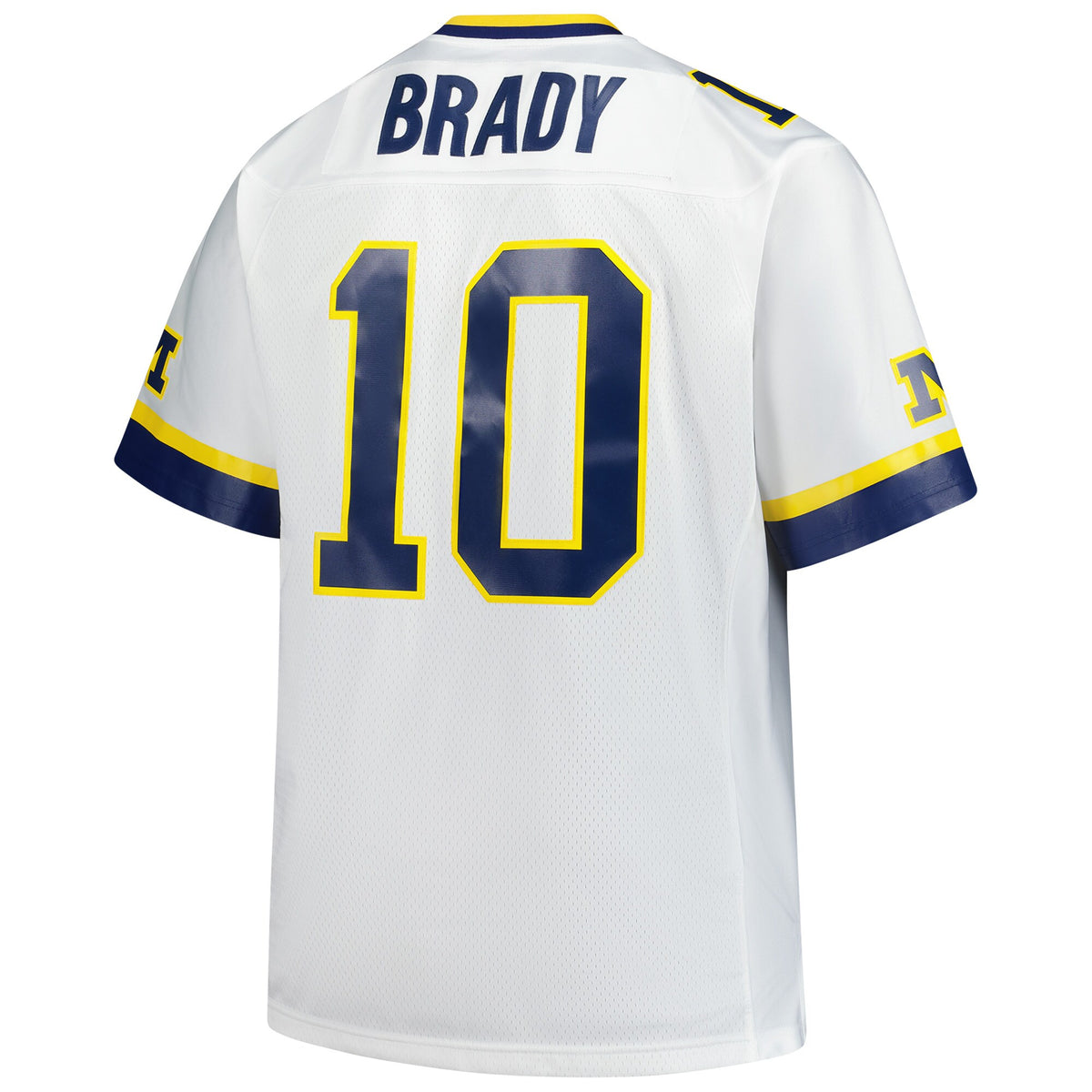 Tom Brady Michigan Wolverines Mitchell & Ness Big & Tall 1999 Legacy Jersey - White