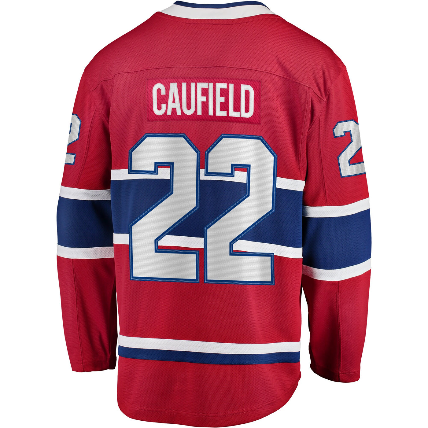 Montreal Canadiens Cole Caufield Fanatics Red Home Breakaway Replica Jersey