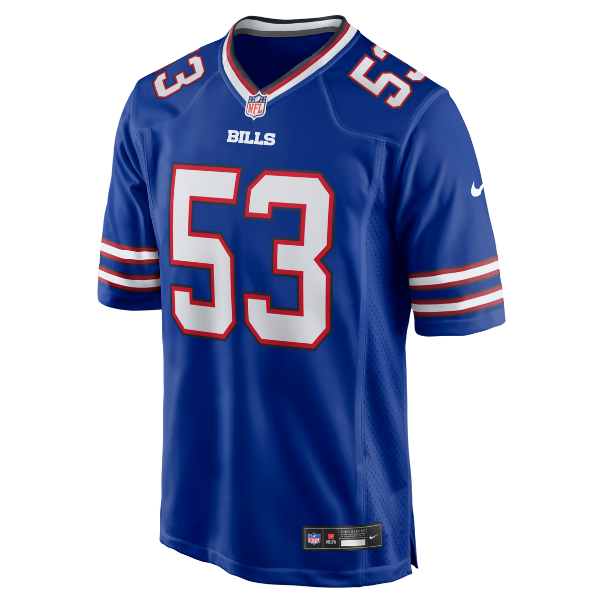 Buffalo Bills Tyrel Dodson Nike Royal Game Player Jersey