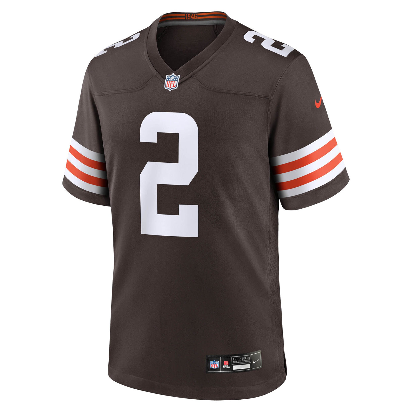 Cleveland Browns Shedeur Sanders Nike Brown Game Jersey