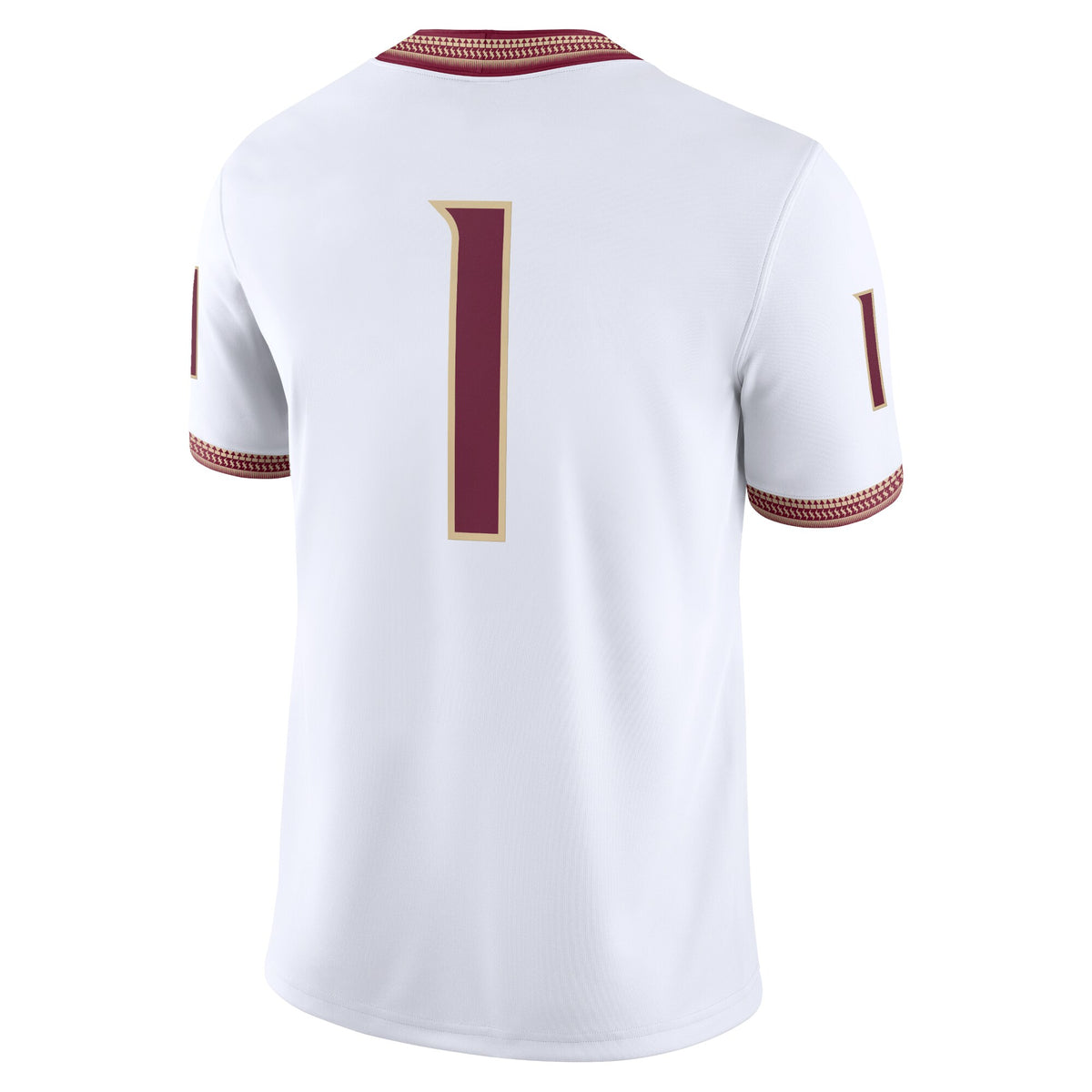 #1 Florida State Seminoles Game Jersey - White