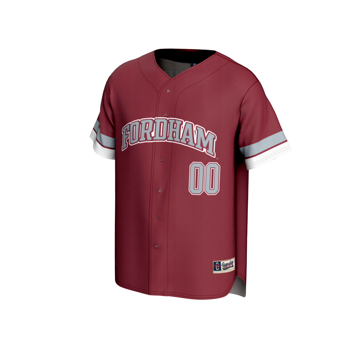 Fordham Rams GameDay Greats Lightweight Collegiate Baseball NIL Pick-A-Player Fashion Jersey - Maroon