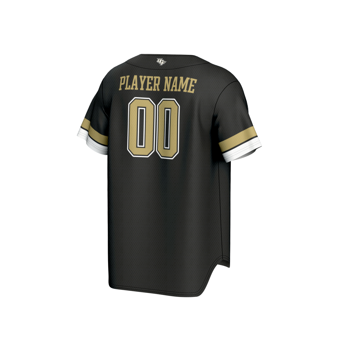 UCF Knights GameDay Greats NIL Pick-A-Player Lightweight Baseball Jersey - Black