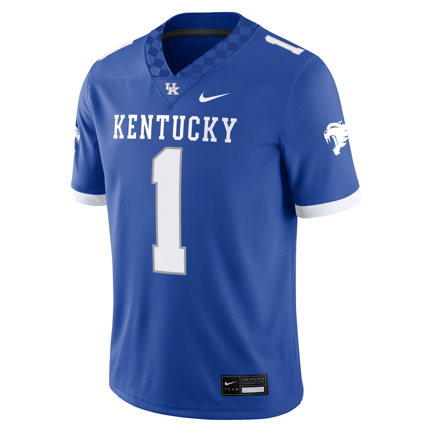 Nike #1 Royal Kentucky Wildcats Game Jersey
