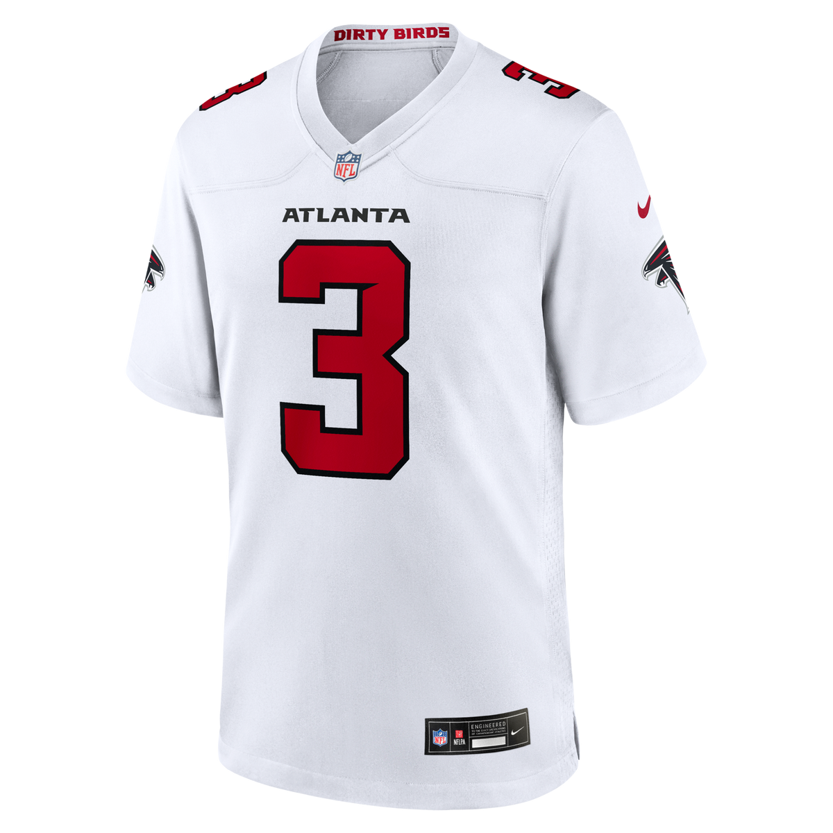 Atlanta Falcons Jessie Bates III White Game Jersey