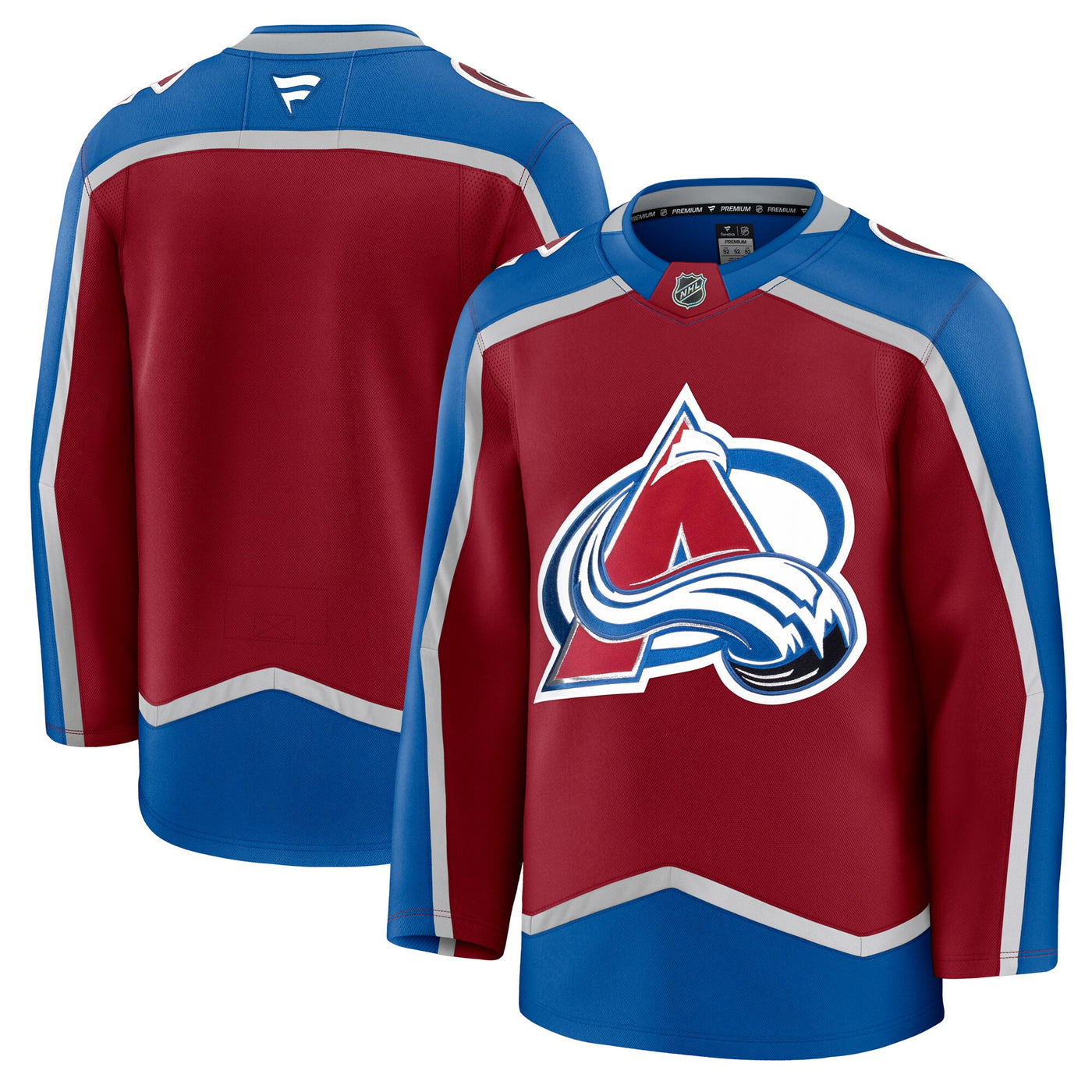 Colorado Avalanche Fanatics Burgundy Home Premium Jersey