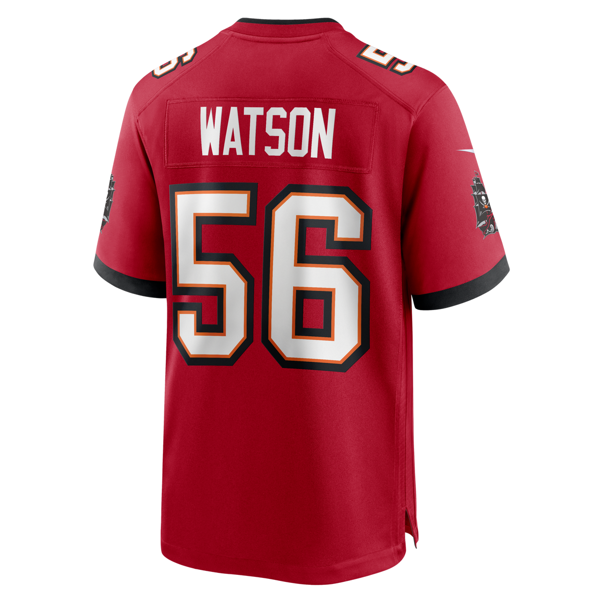Tampa Bay Buccaneers Desmond Watson Red Team Game Jersey