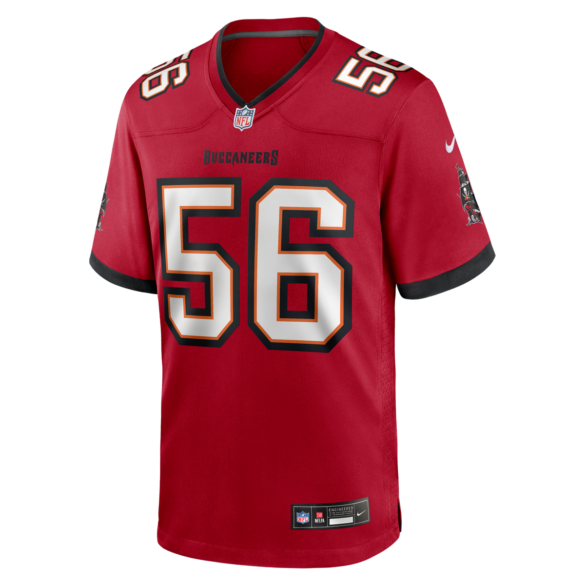 Tampa Bay Buccaneers Desmond Watson Red Team Game Jersey