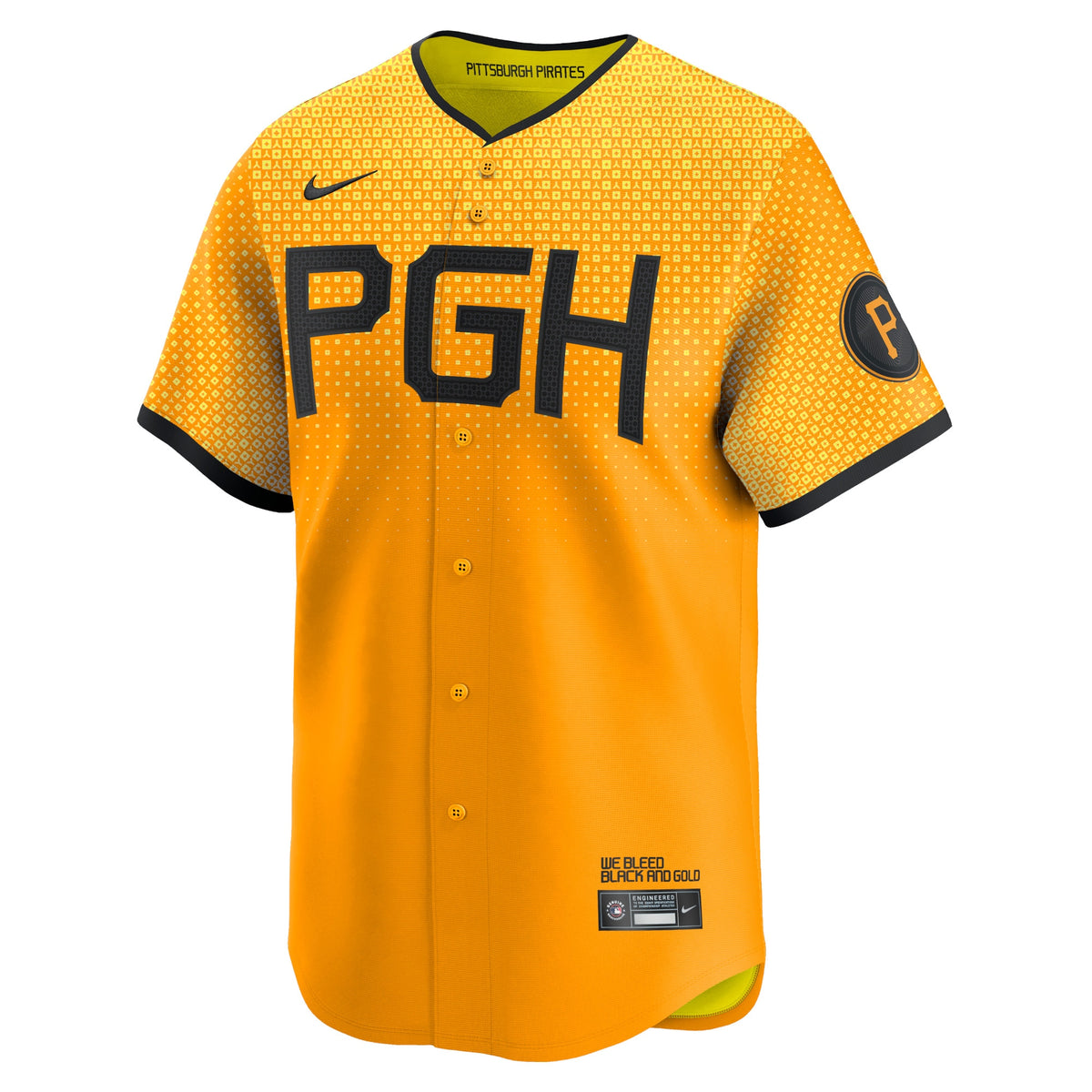 Pittsburgh Pirates Gold City Connect Limited Jersey