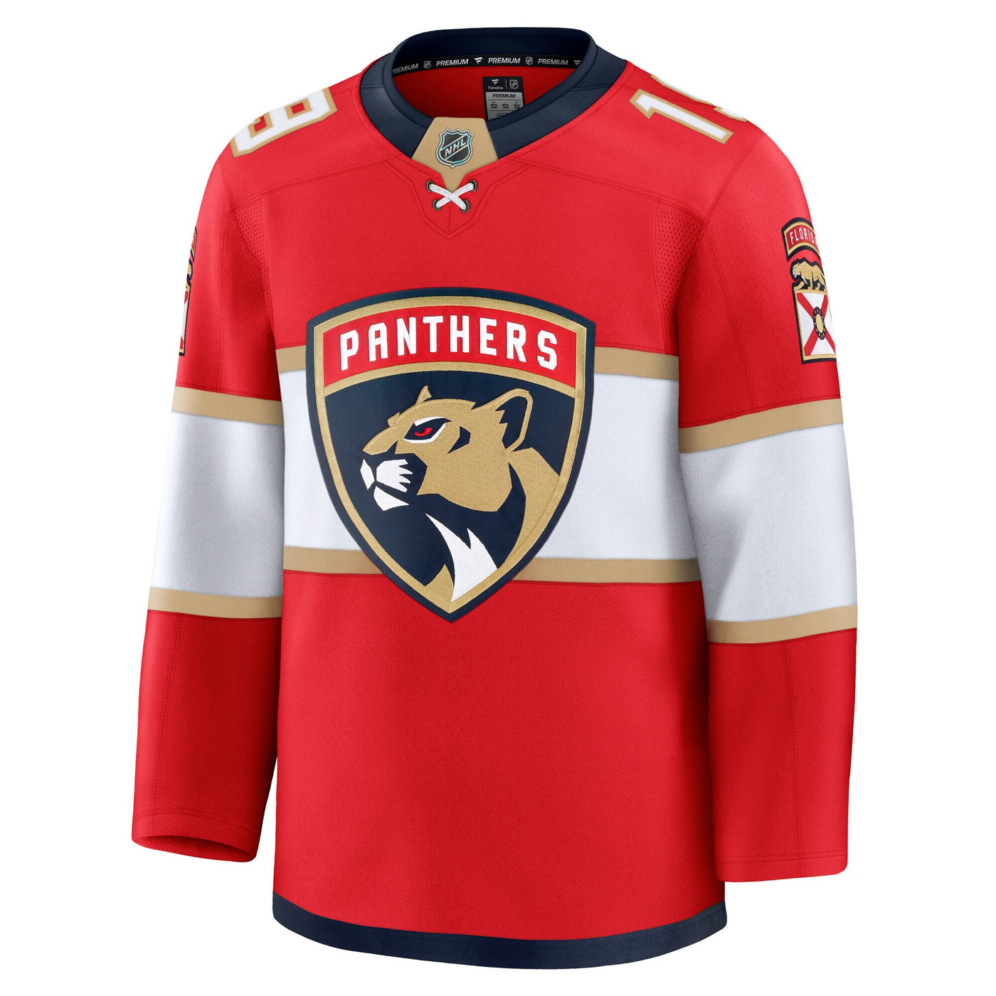 Florida Panthers Matthew Tkachuk Fanatics Red Home Premium Jersey