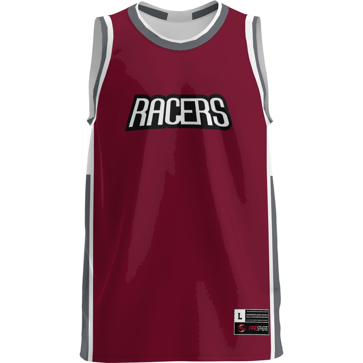 Northwestern Ohio Racers GameDay Greats Lightweight Basketball Jersey - Burgundy