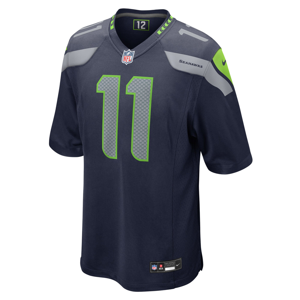 Seattle Seahawks Jaxon Smith-Njigba College Navy Game Jersey