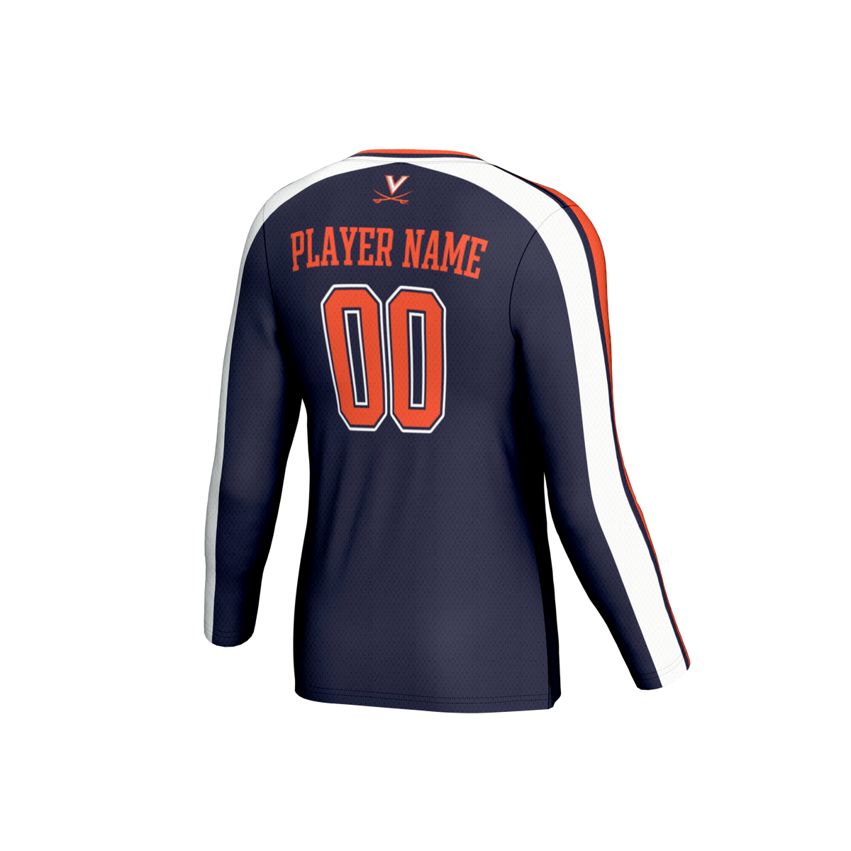 Virginia Cavaliers GameDay Greats NIL Pick-A-Player Lightweight Collegiate Volleyball Fashion Jersey - Navy