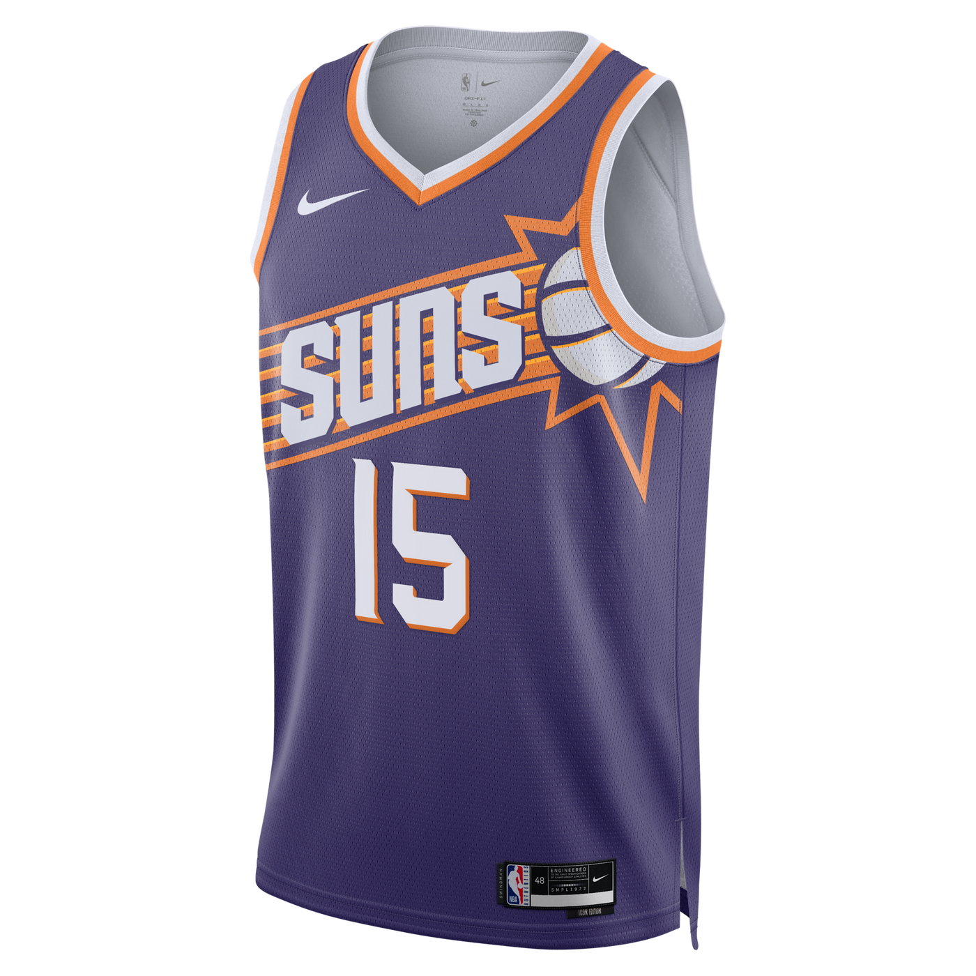 Phoenix Suns Nike Icon Edition Swingman Jersey - Purple - Devin Booker
