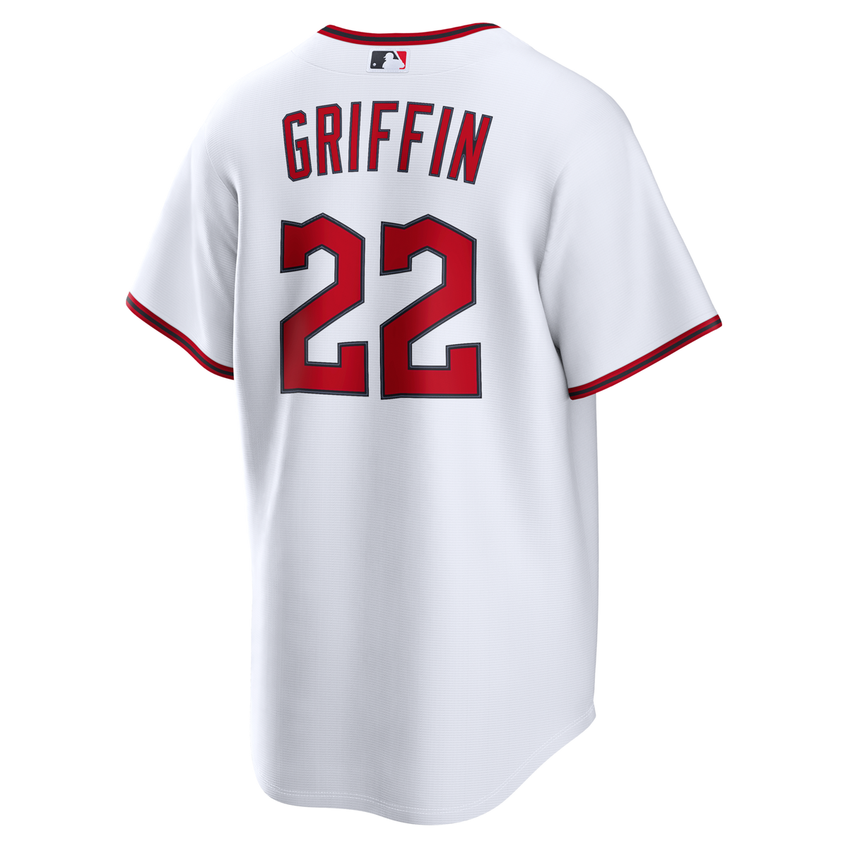 Cleveland Guardians Foster Griffin White Home Replica Jersey