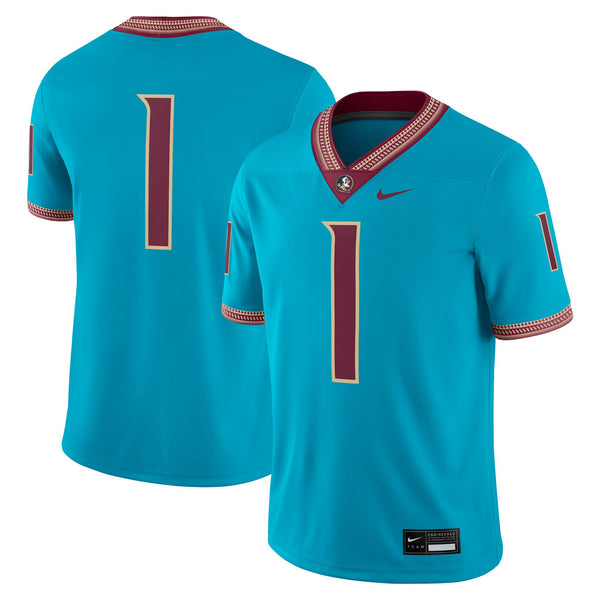 Nike Turquoise Florida State Seminoles Alternate Game Jersey