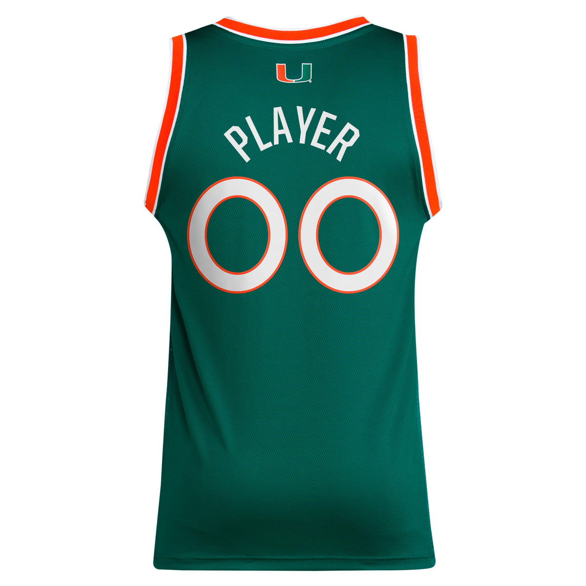 Miami Hurricanes NIL Pick-A-Player Basketball Jersey - Green