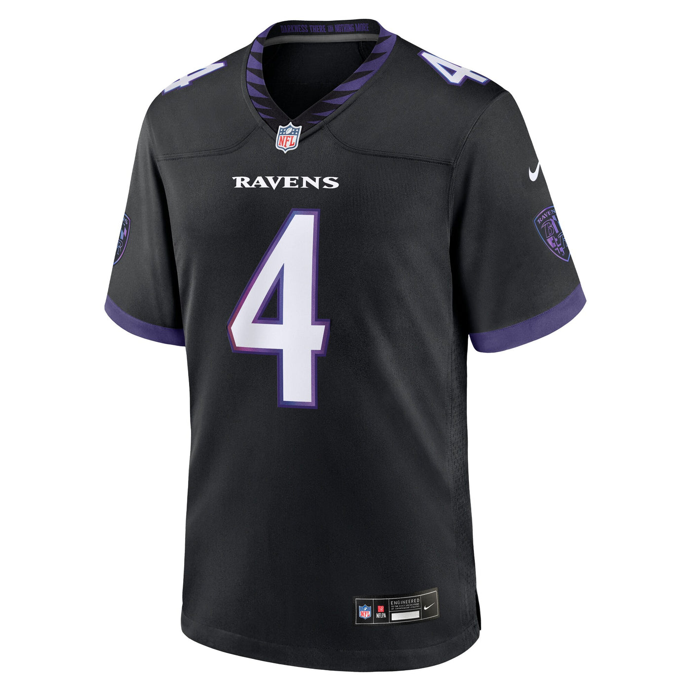 Baltimore Ravens Zay Flowers Nike Black Alternate Game Jersey