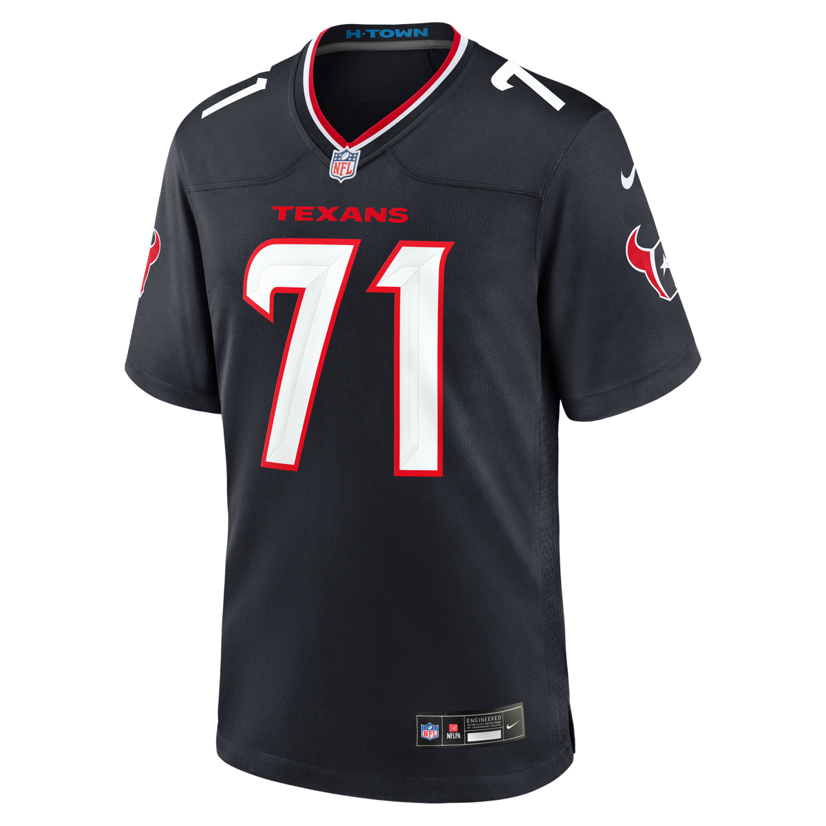 Houston Texans Braden Smith Navy Team Game Jersey