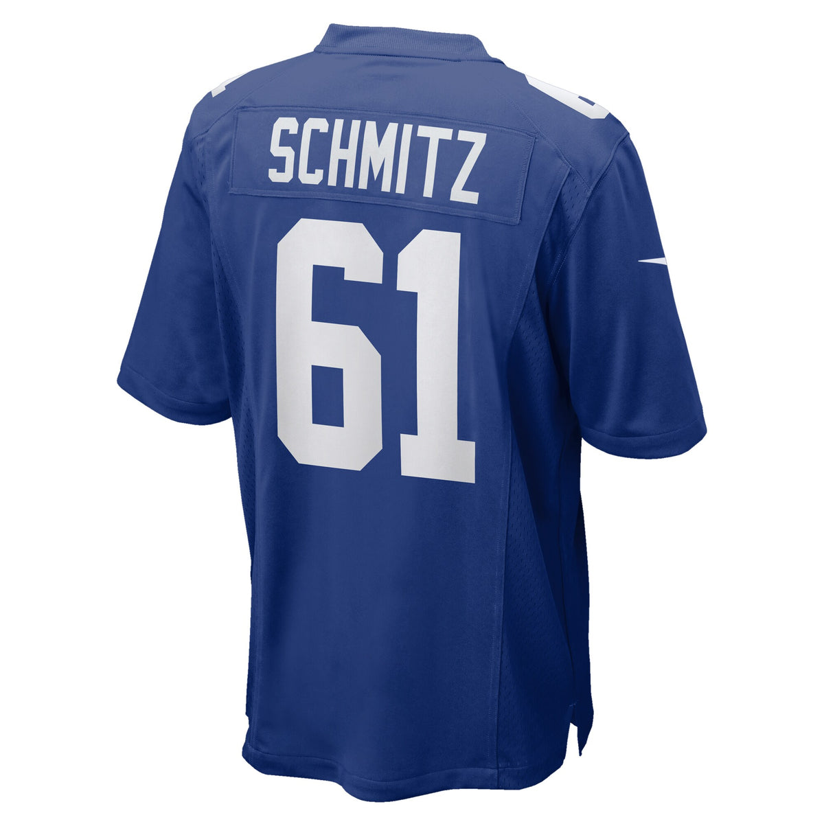 New York Giants John Michael Schmitz Royal Team Game Jersey