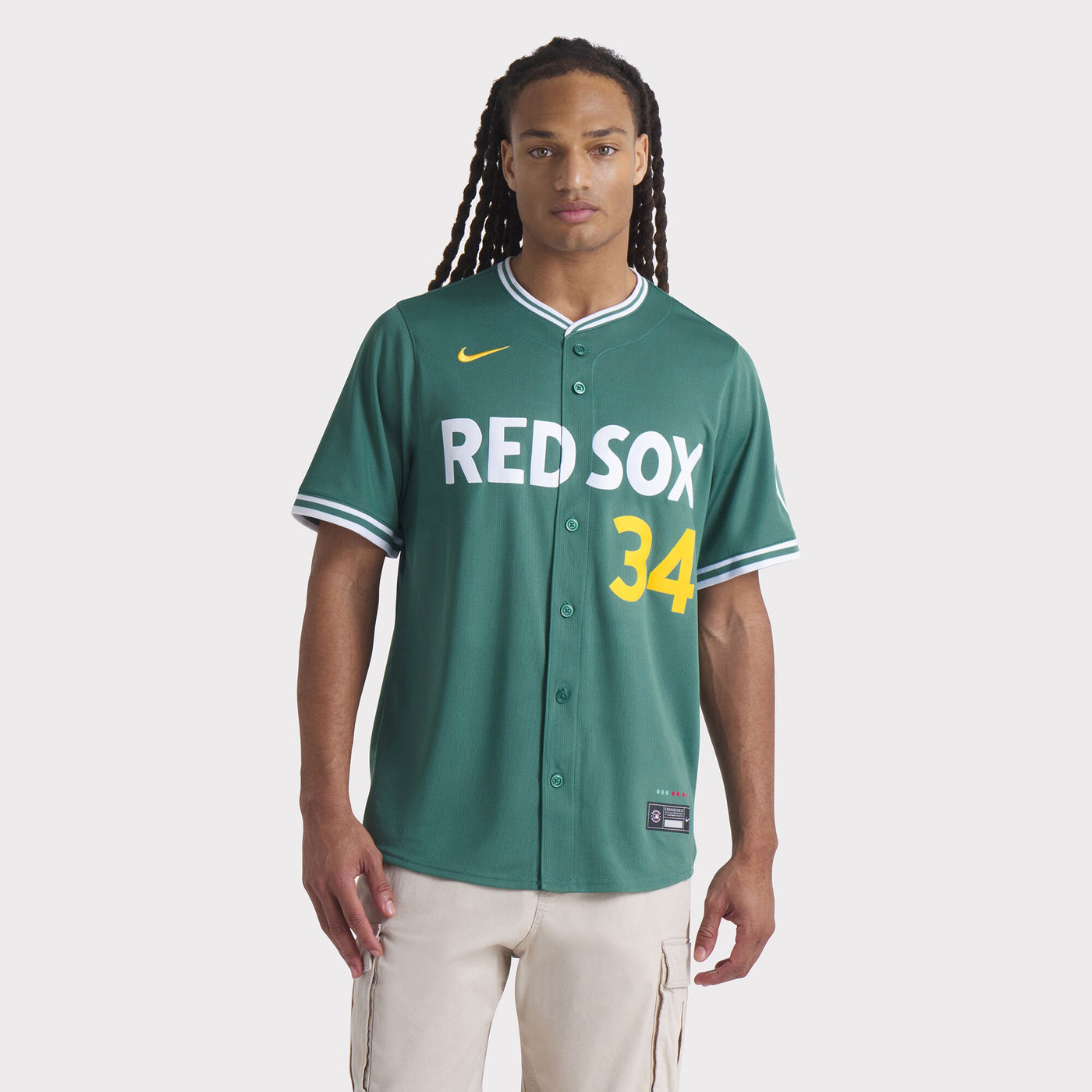 Boston Red Sox David Ortiz Nike Green 2025 City Connect Limited Retired Player Jersey