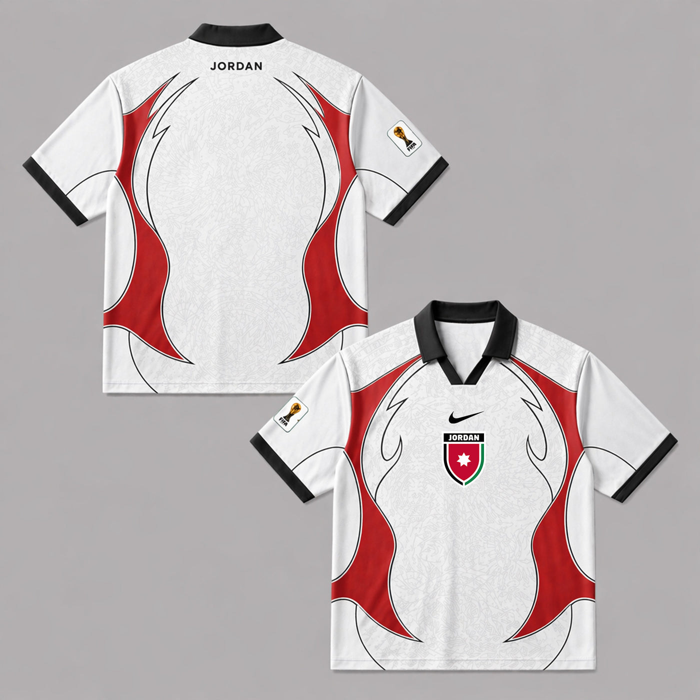Jordan World Cup 2026 Collar Soccer Jersey PVT01