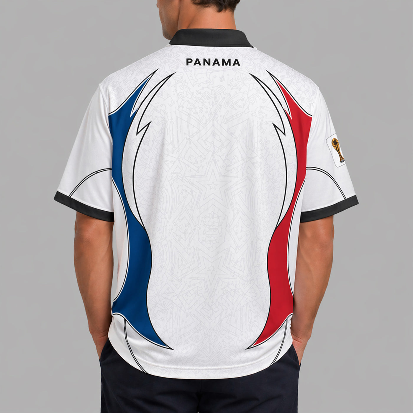 Panama World Cup 2026 Collar Soccer Jersey PVT01