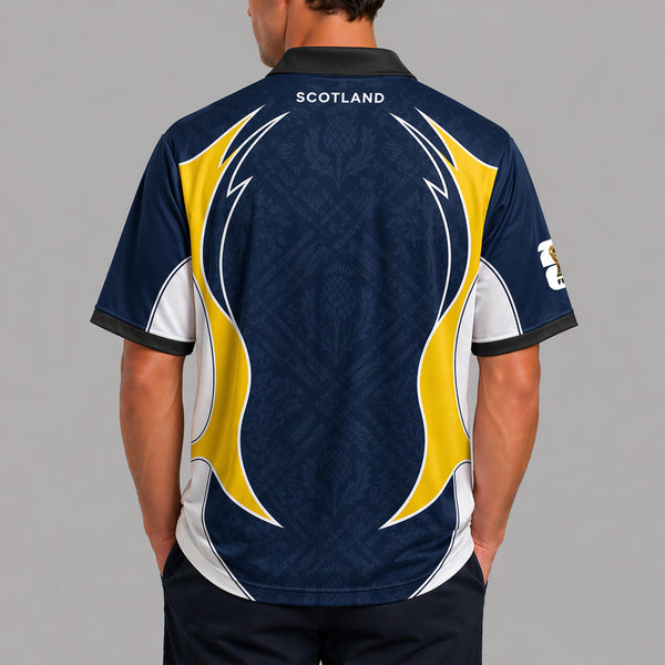Scotland World Cup 2026 Collar Soccer Jersey PVT01
