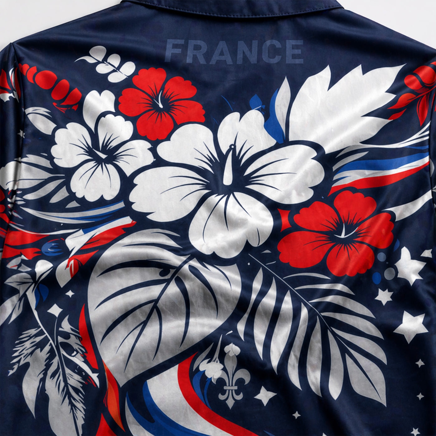 France World Cup 2026 Floral Hawaiian Shirt PVT02