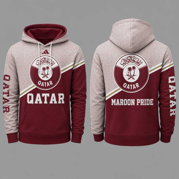 Qatar World Cup 2026 Hoodie Jogger Set PL001