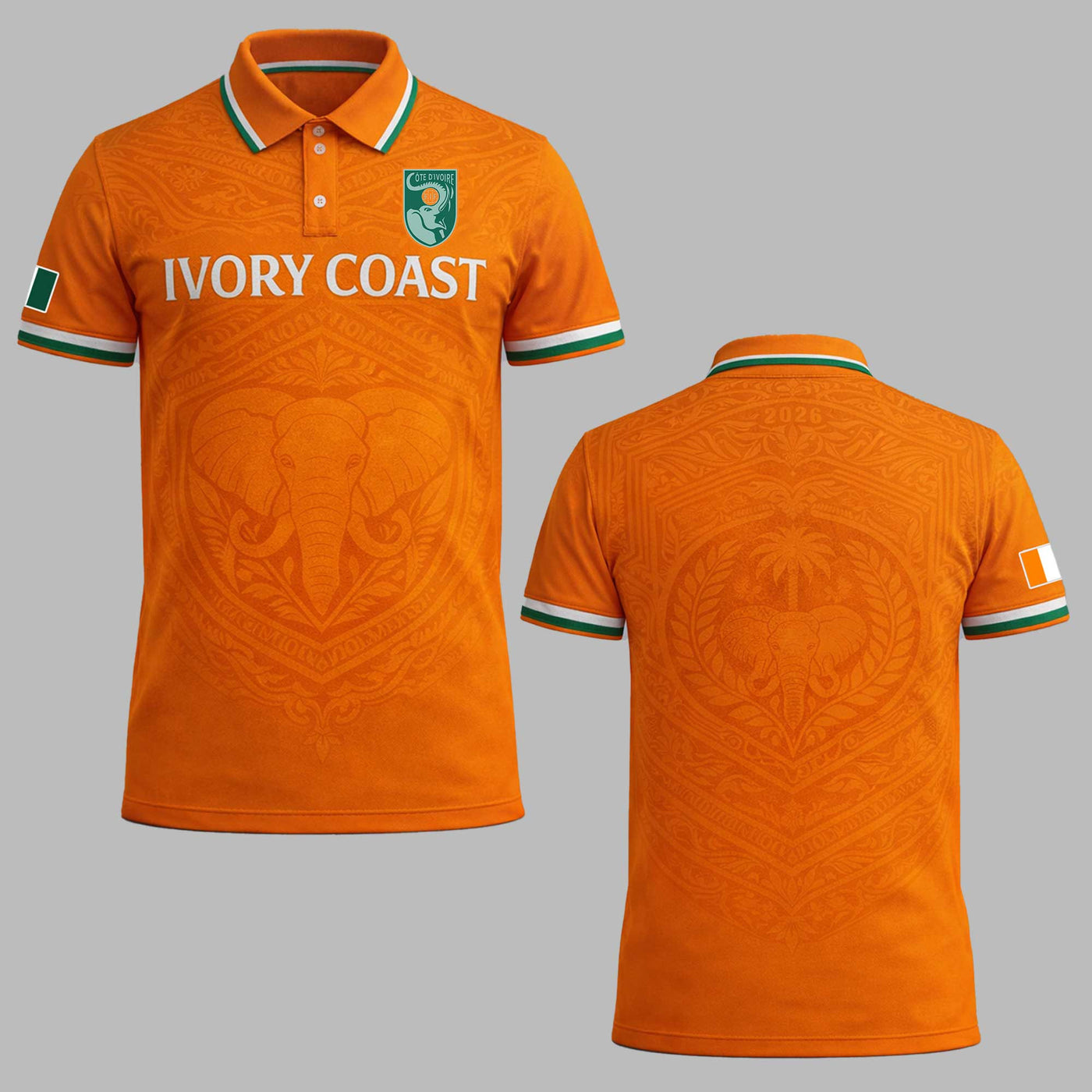 Ivory Coast Heritage World Cup 2026 Polo PL002