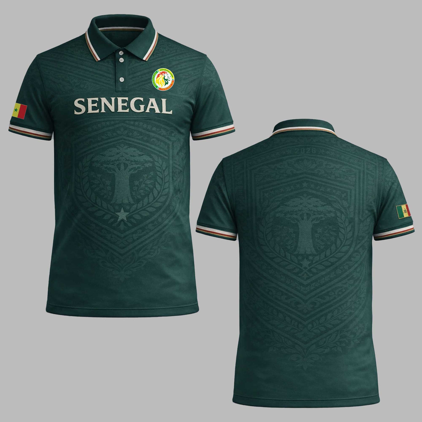 Senegal Heritage World Cup 2026 Polo PL002