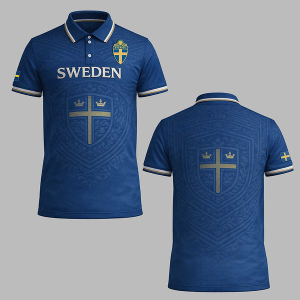 Sweden Heritage World Cup 2026 Polo PL002