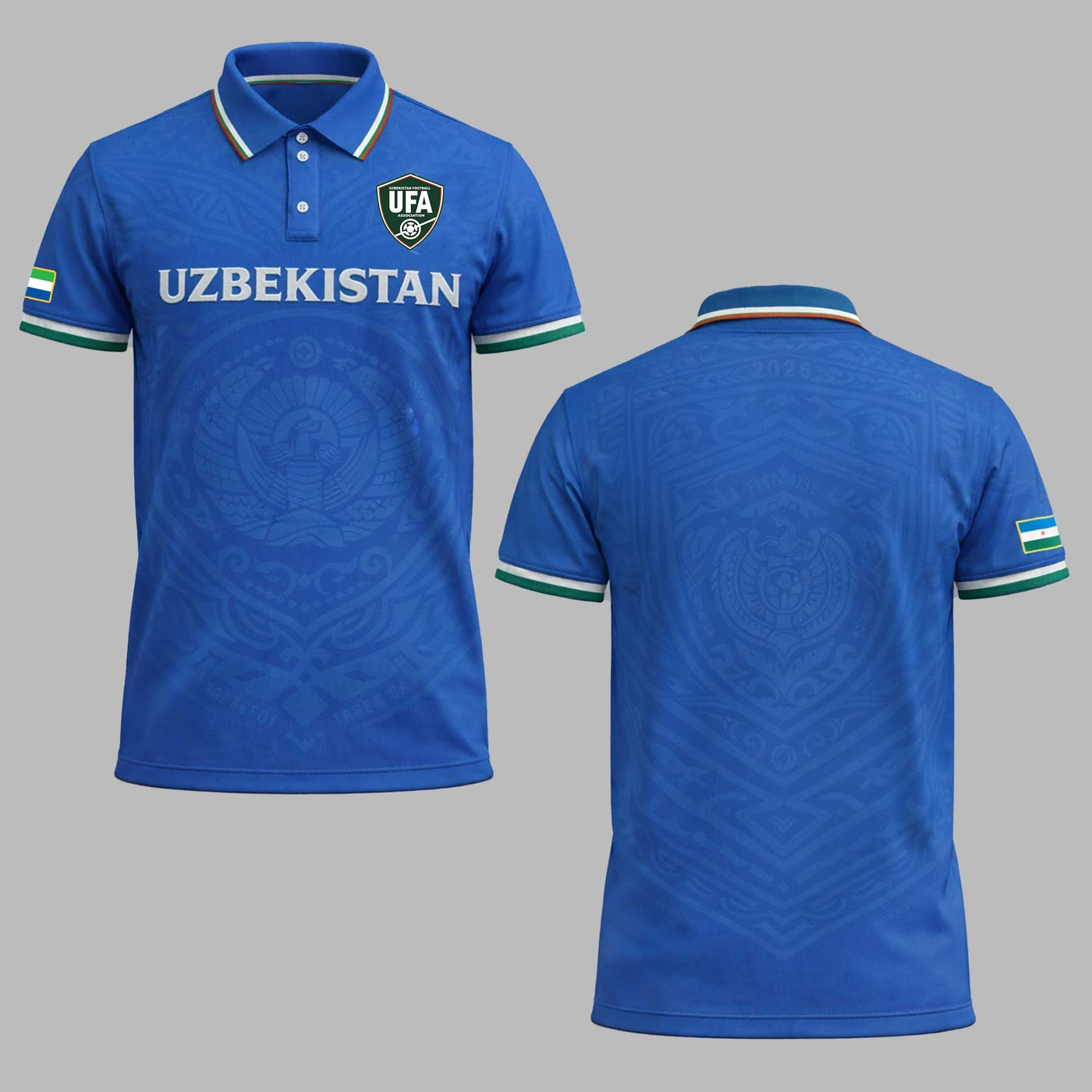 Uzbekistan Heritage World Cup 2026 Polo PL002