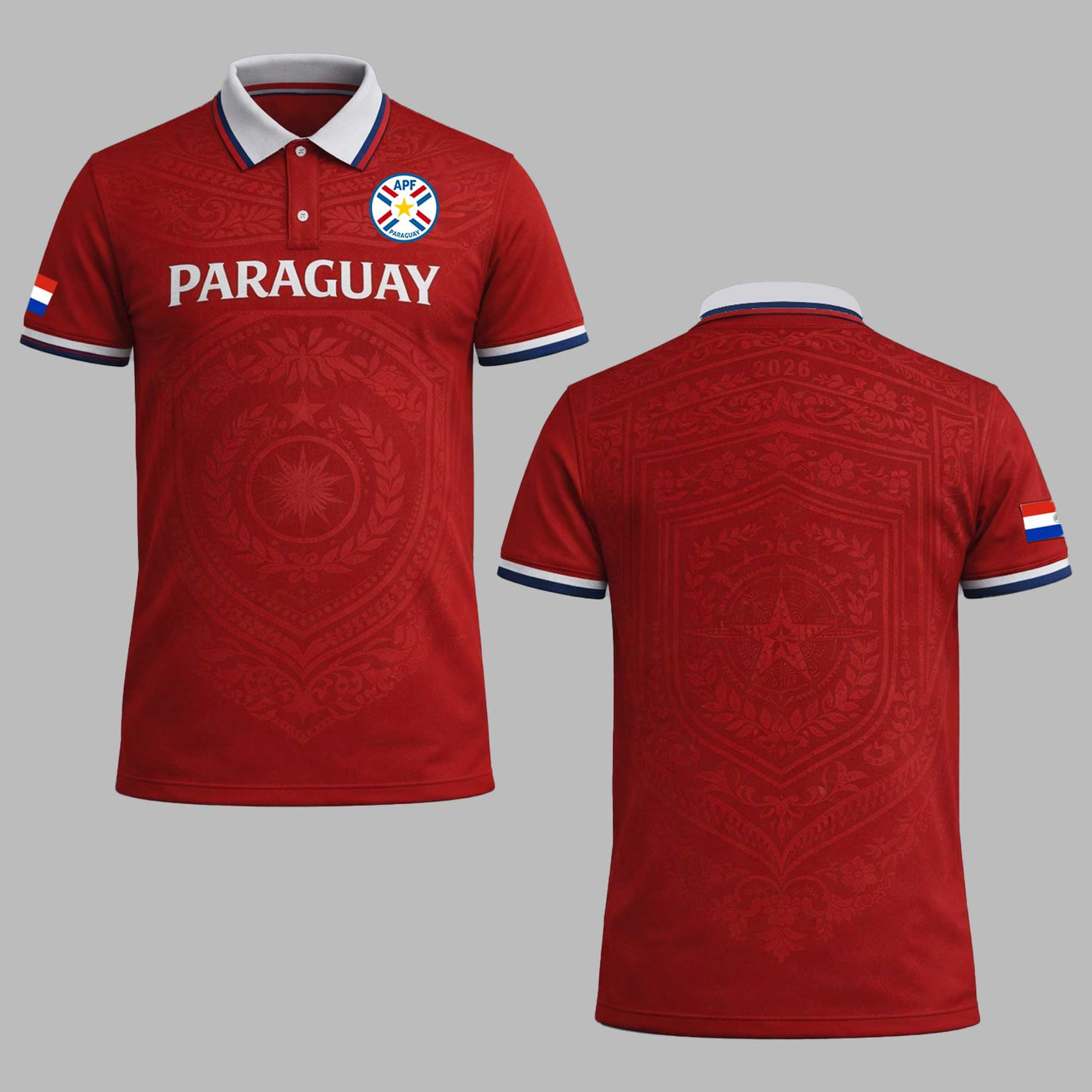Paraguay Heritage World Cup 2026 Polo PL002