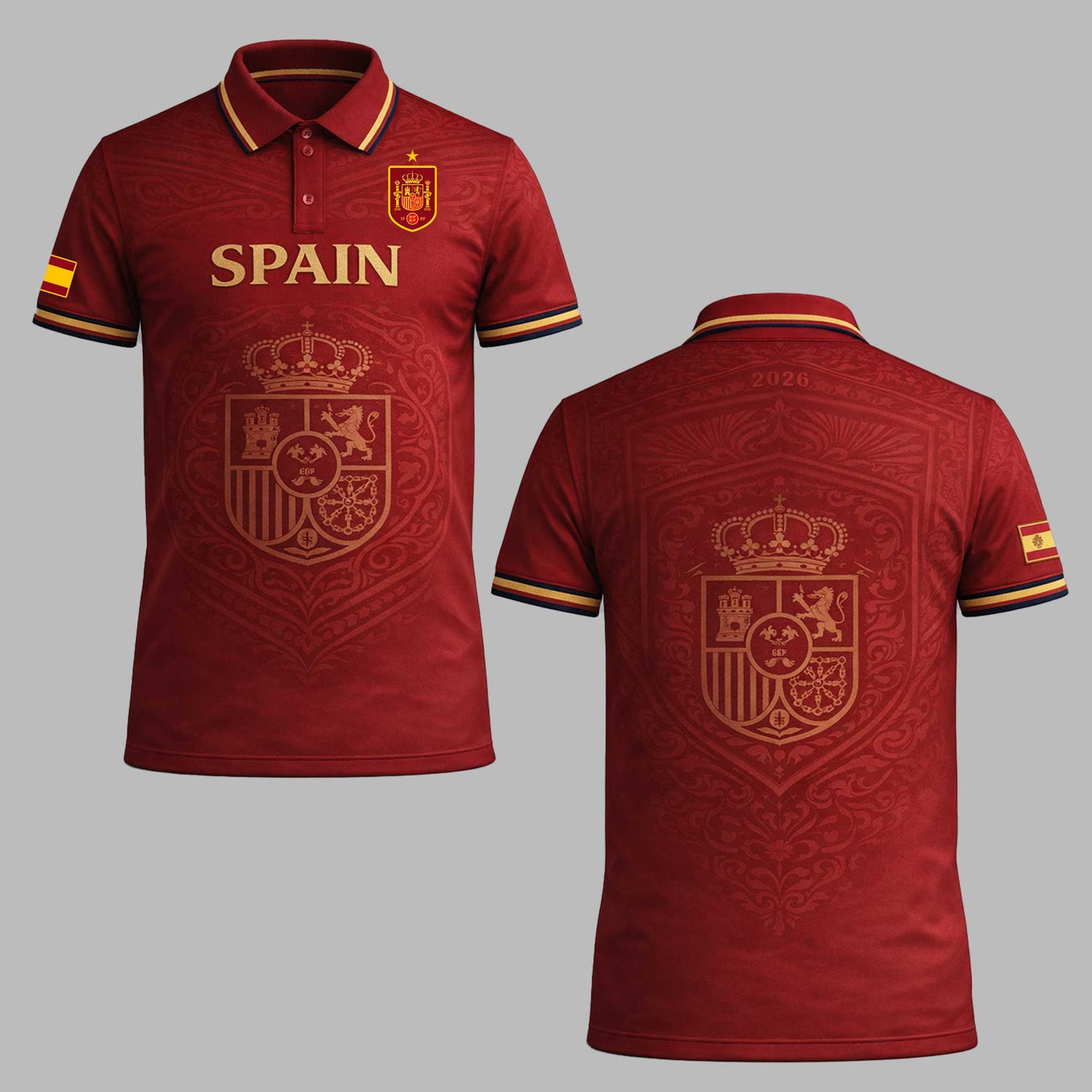 Spain Heritage World Cup 2026 Polo PL002