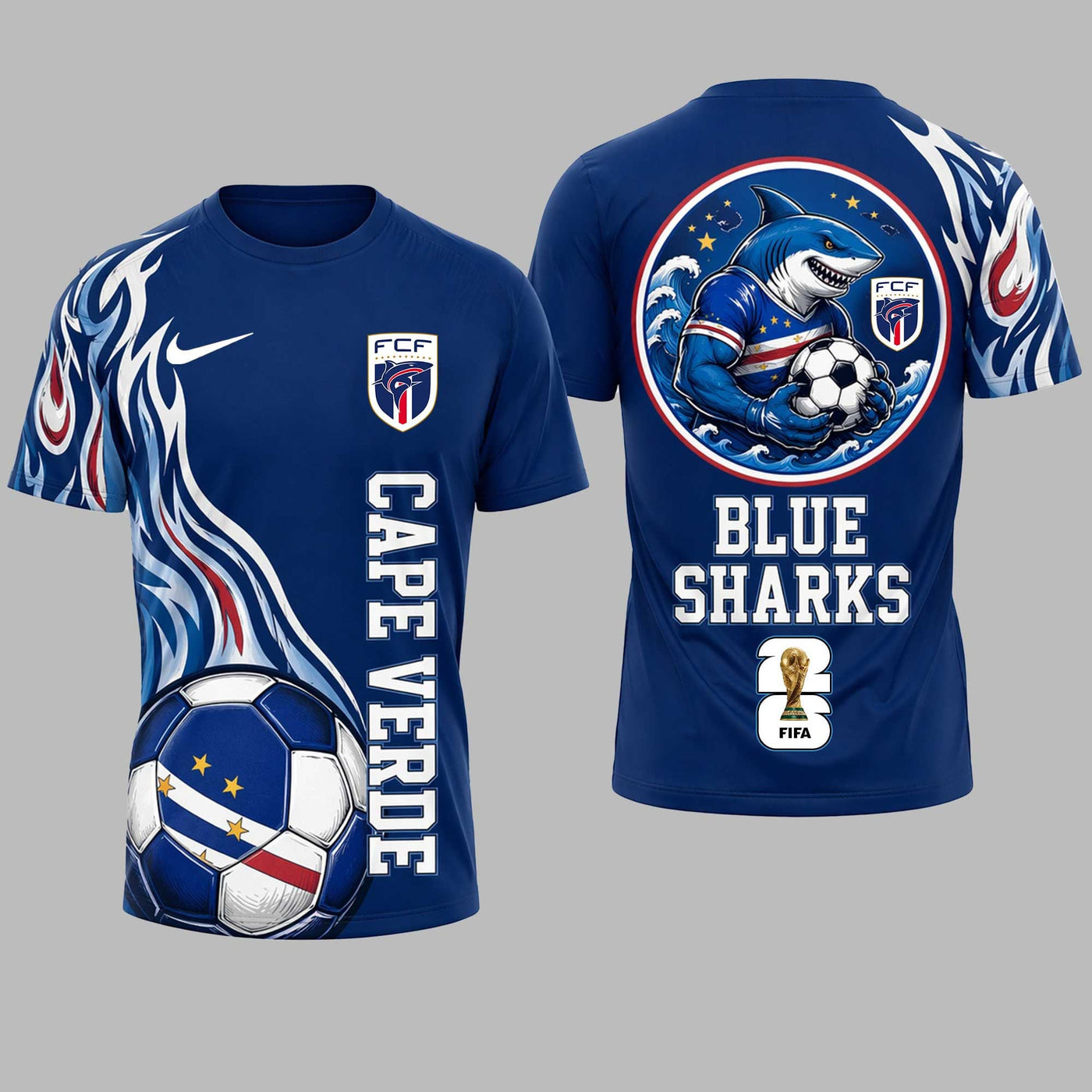 Cape Verde World Cup 2026 T- Shirt PL002