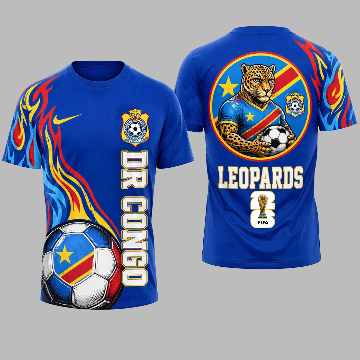 Dr Congo World Cup 2026 T- Shirt PL002