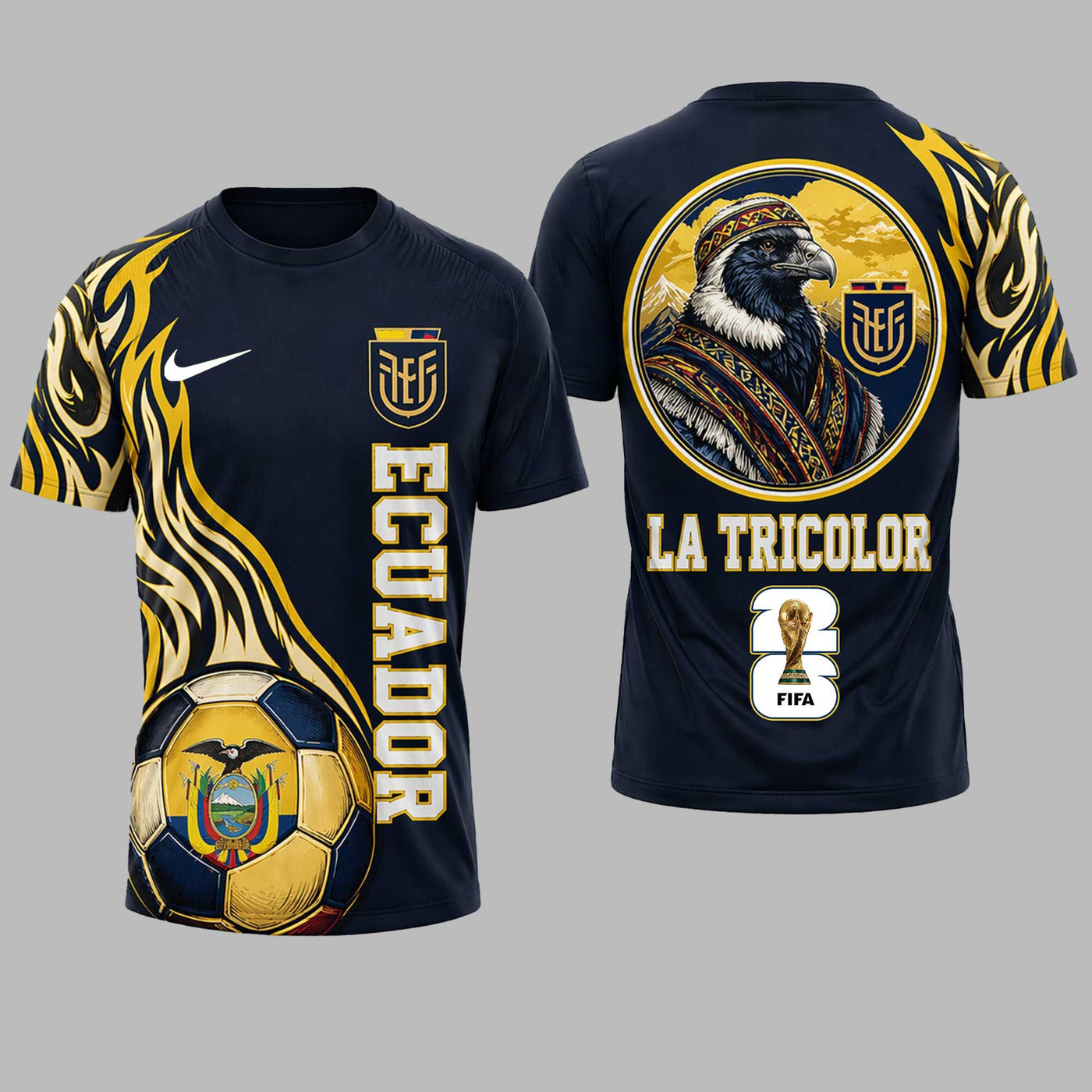 Ecuador World Cup 2026 T- Shirt PL002