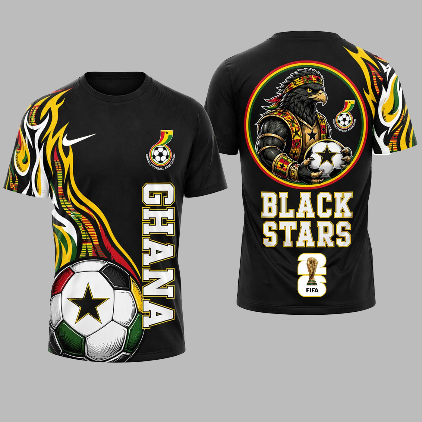 Ghana World Cup 2026 T- Shirt PL002