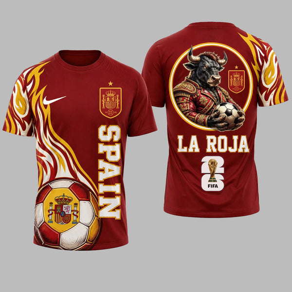 Spain World Cup 2026 T-Shirt PL002