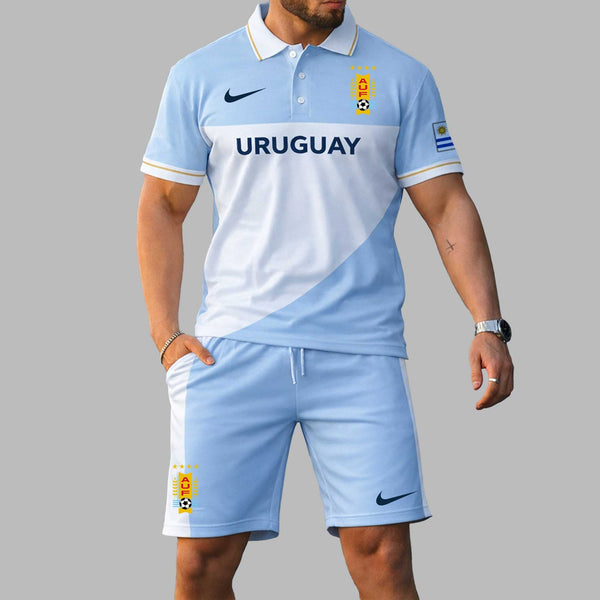 Uruguay 2026 World Cup Polo Short Set PL004