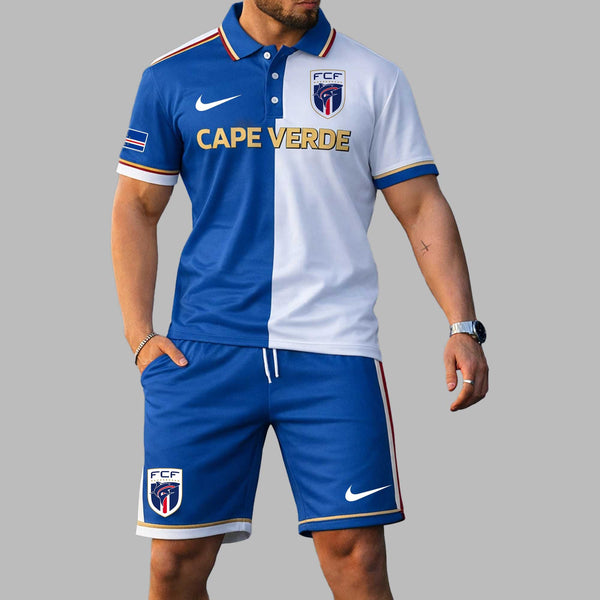 Cape Verde 2026 World Cup Polo Short Set PL004