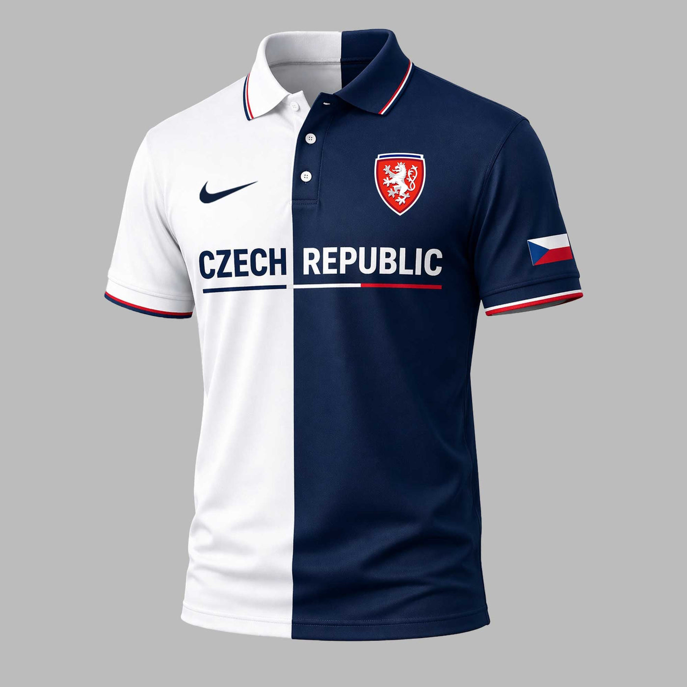 Czech Republic 2026 World Cup Polo Short Set PL004