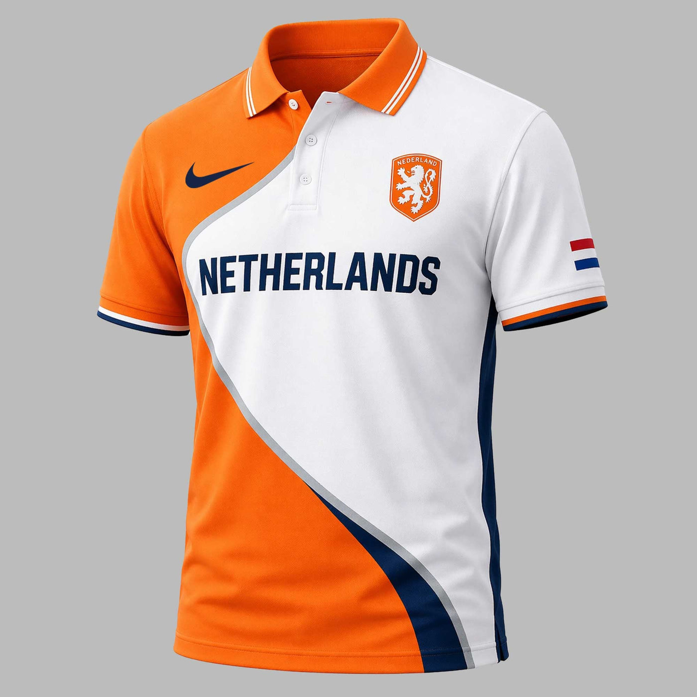 Netherlands 2026 World Cup Polo Short Set PL004