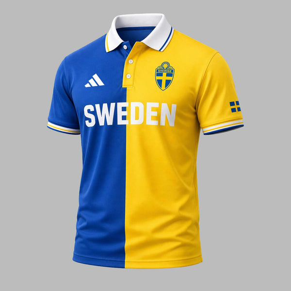 Sweden 2026 World Cup Polo Short Set PL004