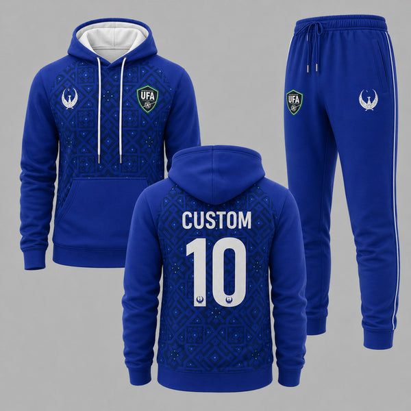 Uzbekistan 2026 World Cup Home Hoodie Jogger Set PVT03